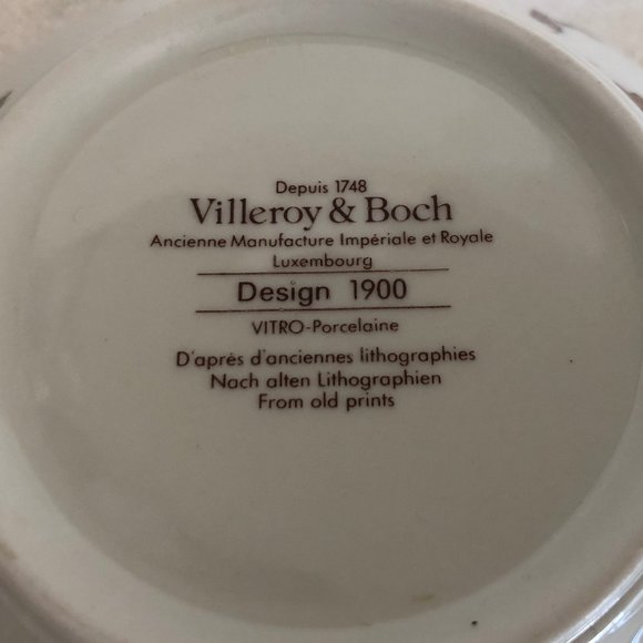Villeroy & Boch  DESIGN 1900 Lidded Bowl - Picture 5 of 5